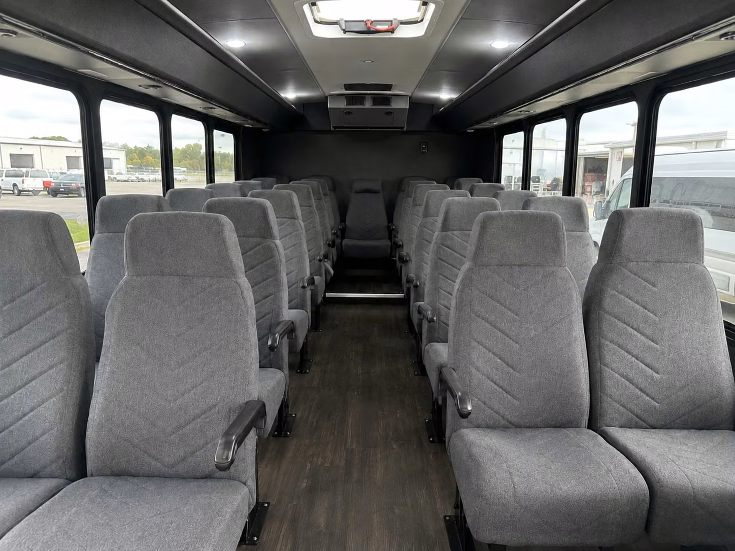 20 passenger minibus interior