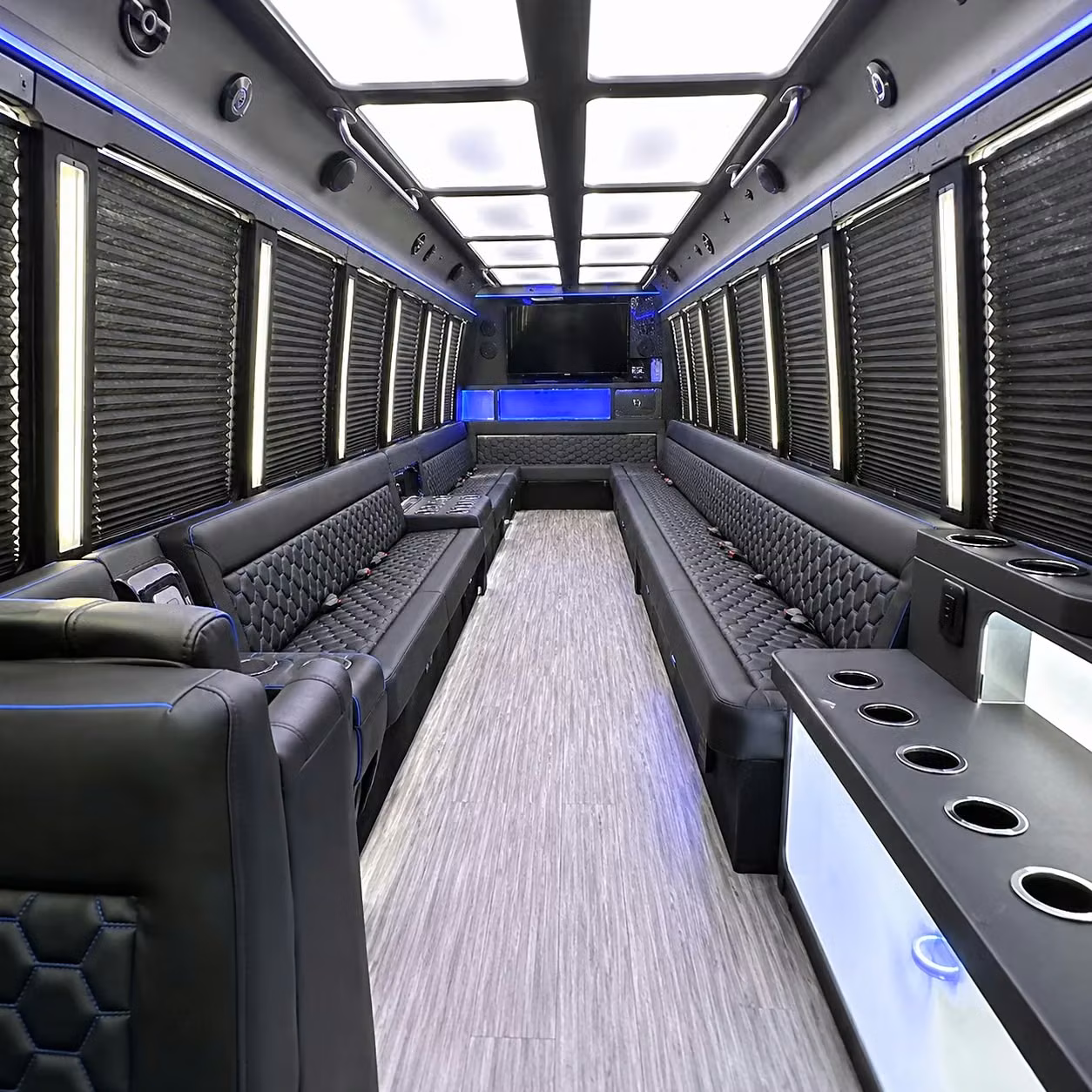 party bus interior